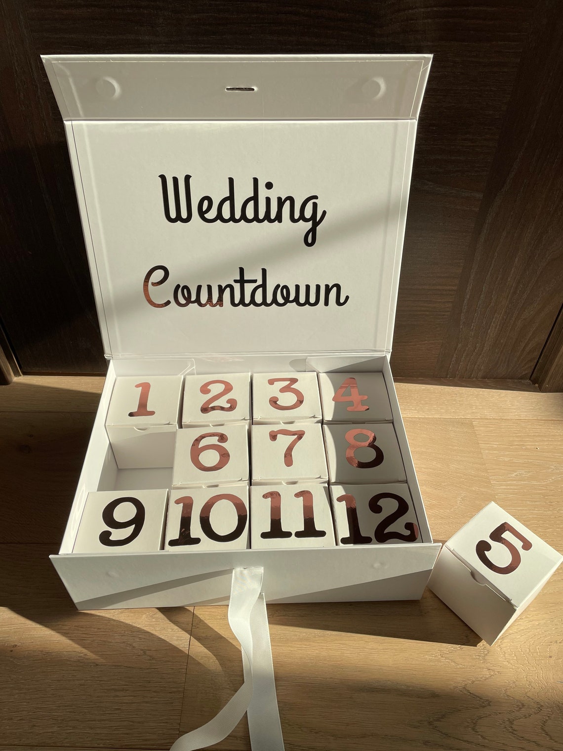 Personalised Mr & Mrs Advent Calendars/ Wedding Countdown Etsy UK