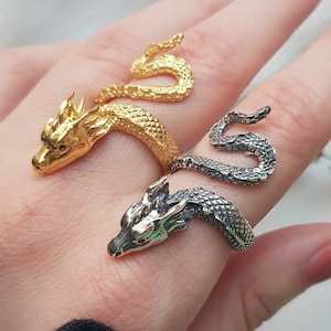 Etsy dragon ring cheap