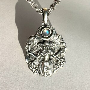 Hecate Necklace, Goddess Hecate Necklace, Hekate Pendant, Witch GODDESS HECATE Necklace, 925 Sterling Silver Ancient Greek Goddess Necklace, Gothic Goddess Necklace, Witchcraft Jewelry, Gift for Her