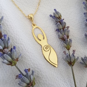 Goddess Cybele Pendant, 925 Sterling Silver KYBELE Necklace, Goddess Demeter Pendant, Arinna Charm, Gift For Her