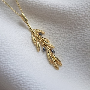 OLIVE LEAF with GODDESS Necklace Set, Olive Branch and Aphrodite Pendant, Choose your Goddess Necklace, Ancient Greek Goddess, Peace Symbol