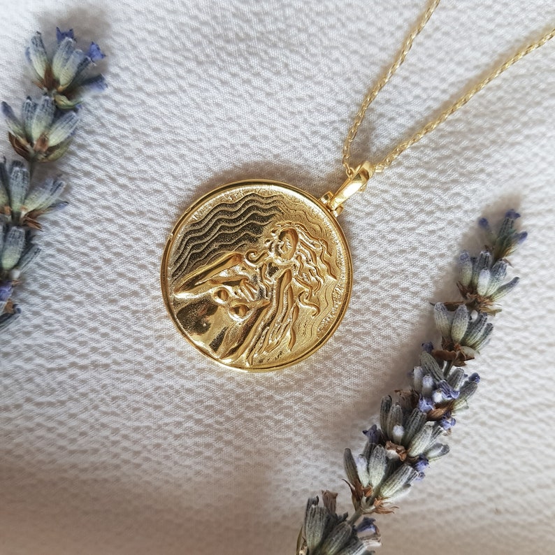 Aphrodite necklace, Goddess necklace, Venus Necklace, Ancient Greek Goddess Necklace