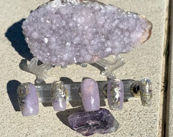 Attract Peace & Energy amethyst and lavender se