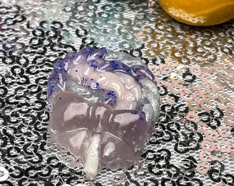 Lollipop Healing Crystal Charm