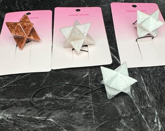 Healing Crystal Merkaba Pony Tail
