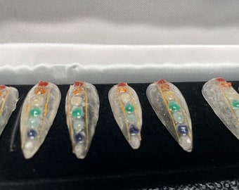 Chakra Press on Nails