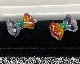 Chakra Collection Healing Crystal Bow Barrette