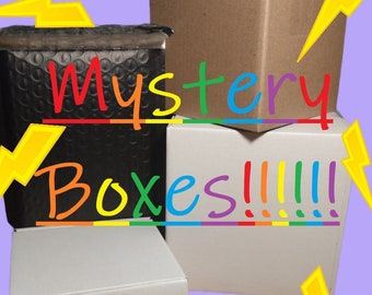 Mystery Witch Box - Boxes - Intuituve Drawing - Spell Jars, Bags, Rituals, Candles, Keychains, Necklaces, Earrings, Crystals, Herbs & More