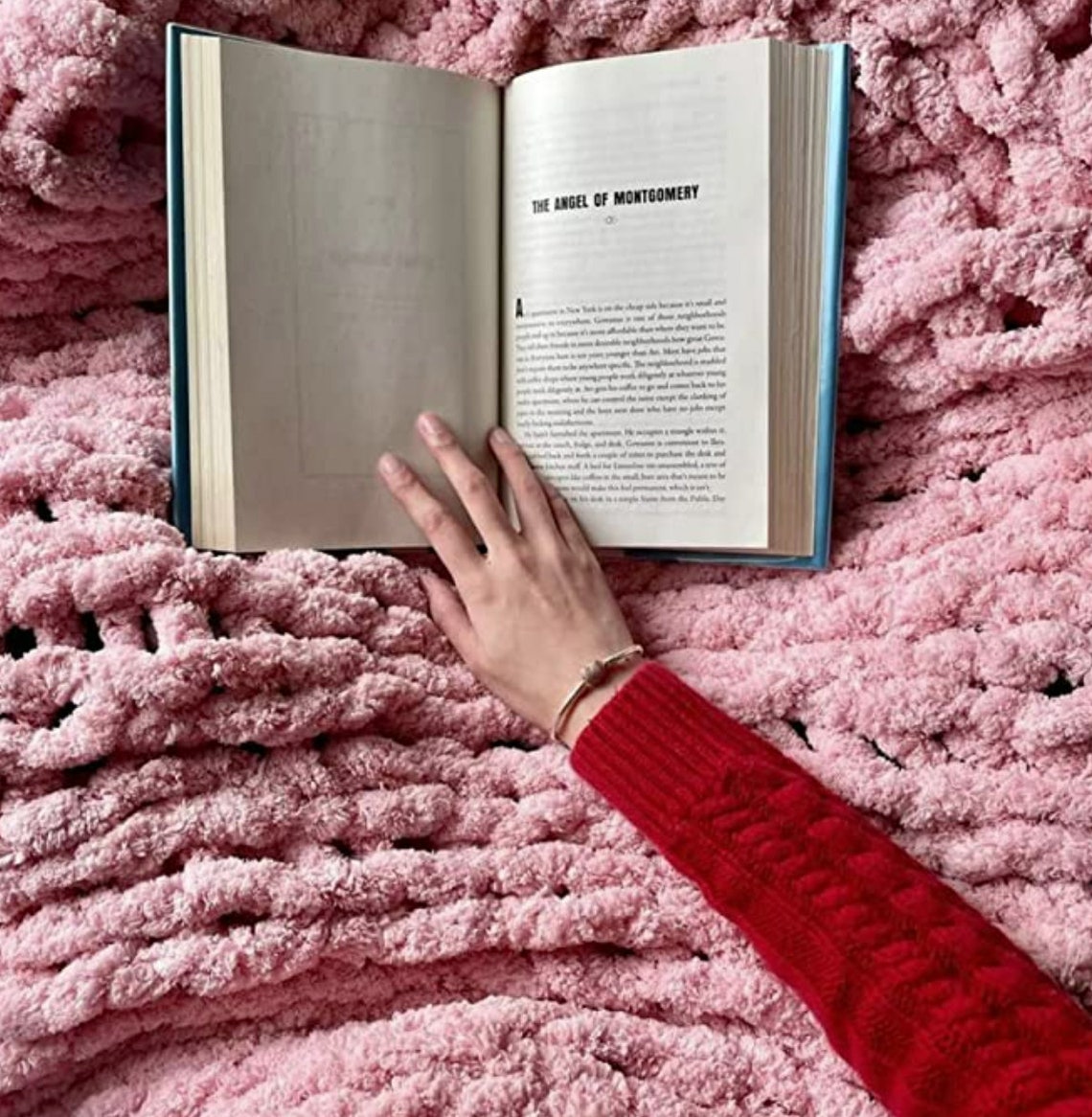 Beautiful Handmade,chunky Chinelle Throw, Chunky Crochet Blanket