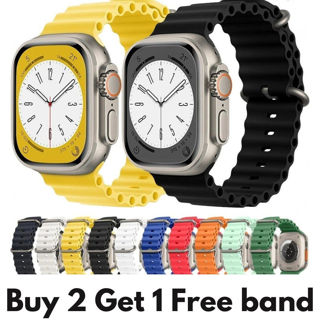 Apple Watch Ultra Ocean Band 49mm49mm Apple Watch Ocean Band Etsy Canada