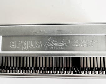 Argus Automatic Slide Changer Magazine Aluminum 35mm Projector Tray