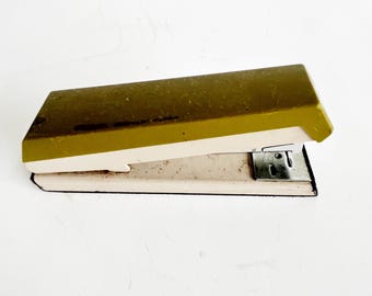 Acco #50 Stapler Avocado Green Mid Century Modern Office Decor Made in USA