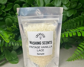 Vintage Vanilla Lace 50g Sample - Washing Scents