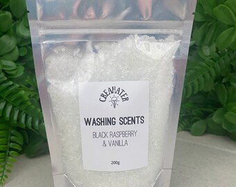 Black Raspberry & Vanilla 200g - Washing Scents