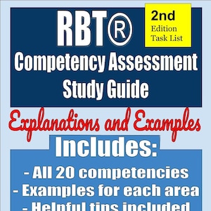 RBT Assessment Guide | Registered Behavior Technician | 2nd Edition Task List | Competency | Examples and Explanations for all tasks