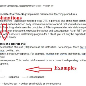 rbt competency