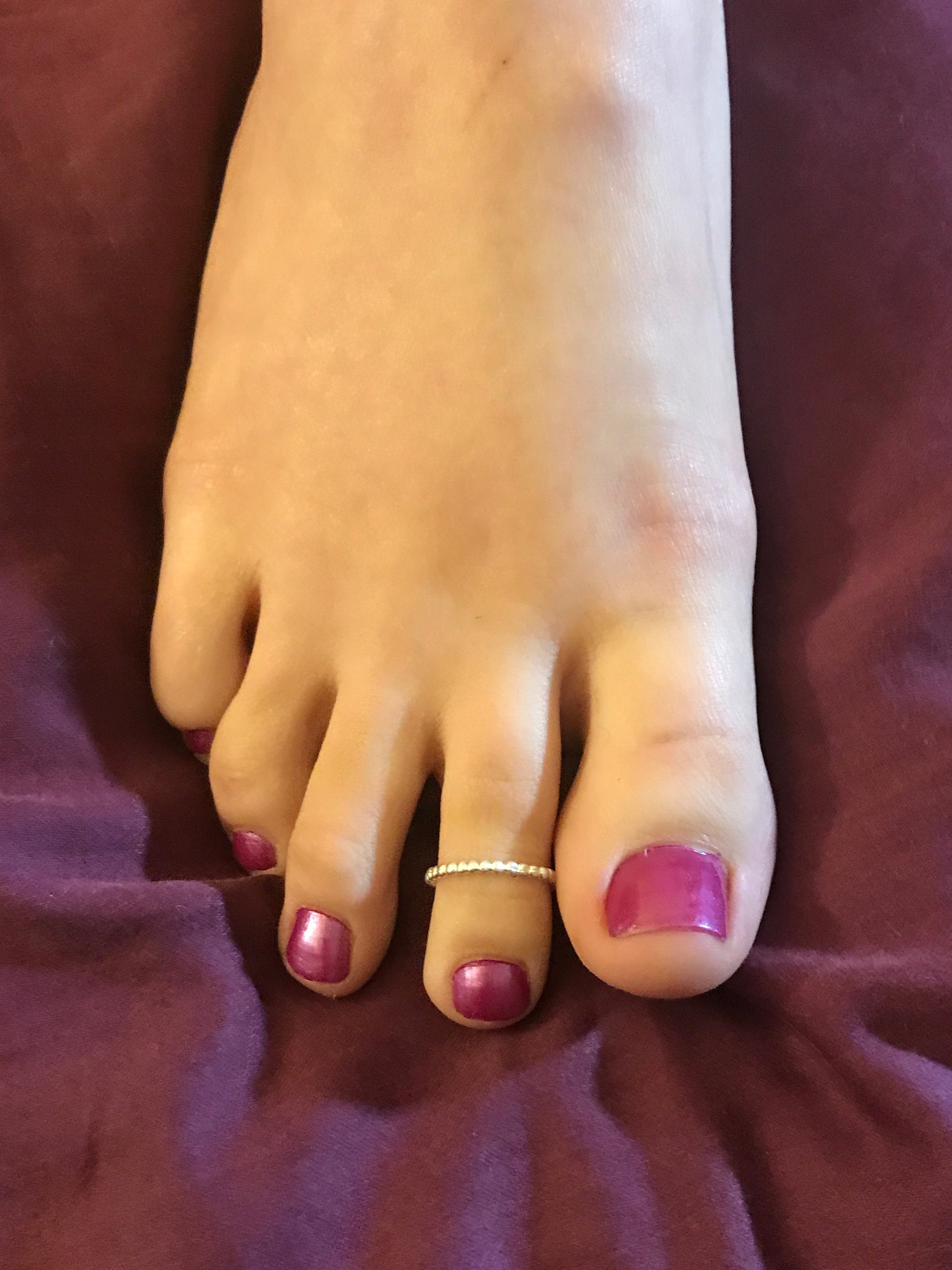 Beaded Fitted Toe Ring Midi Finger Ring Finger Ring in Etsy