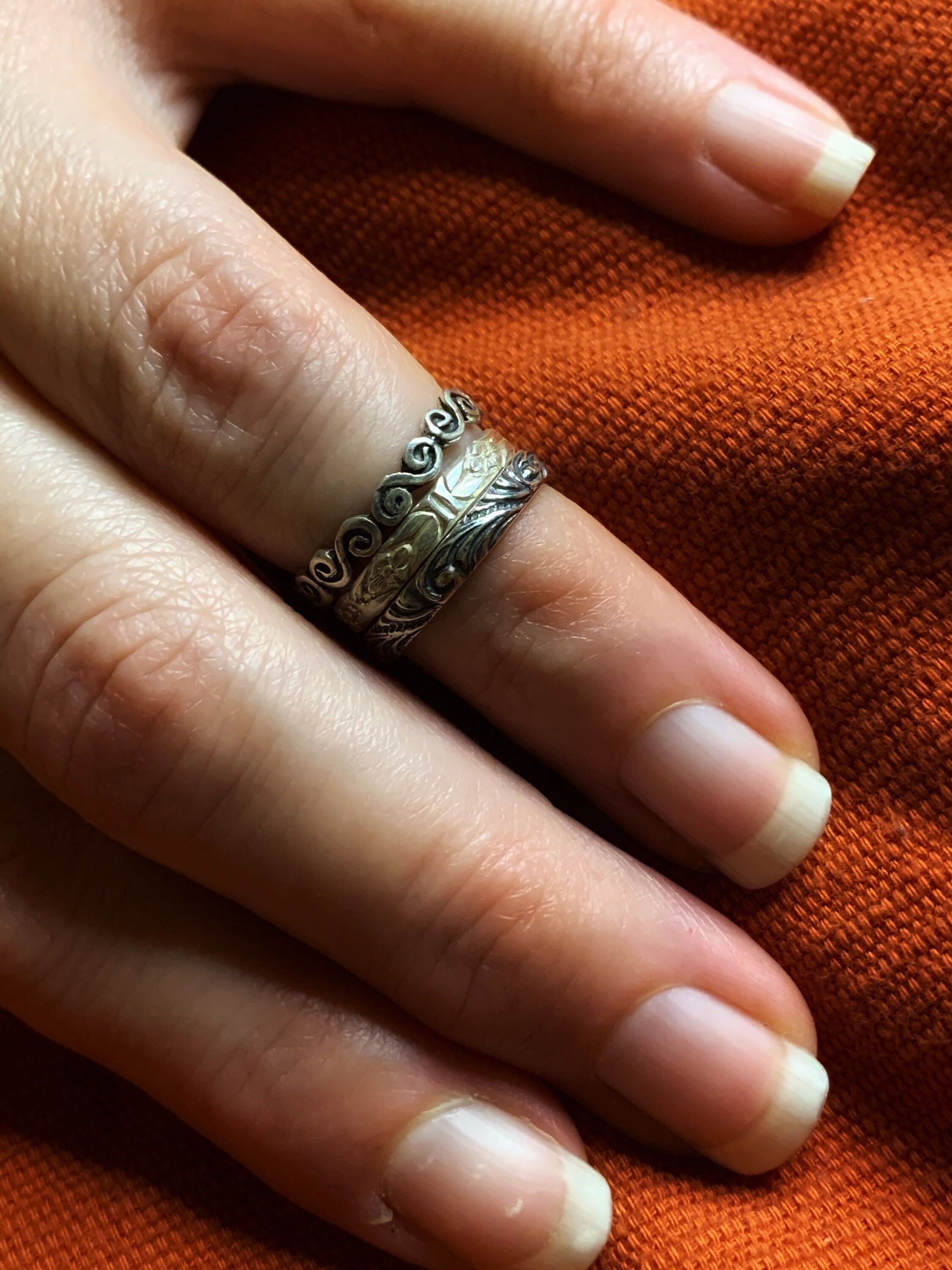 Renaissance Fitted Toe Ring Midi Finger Ring Finger Ring in Etsy