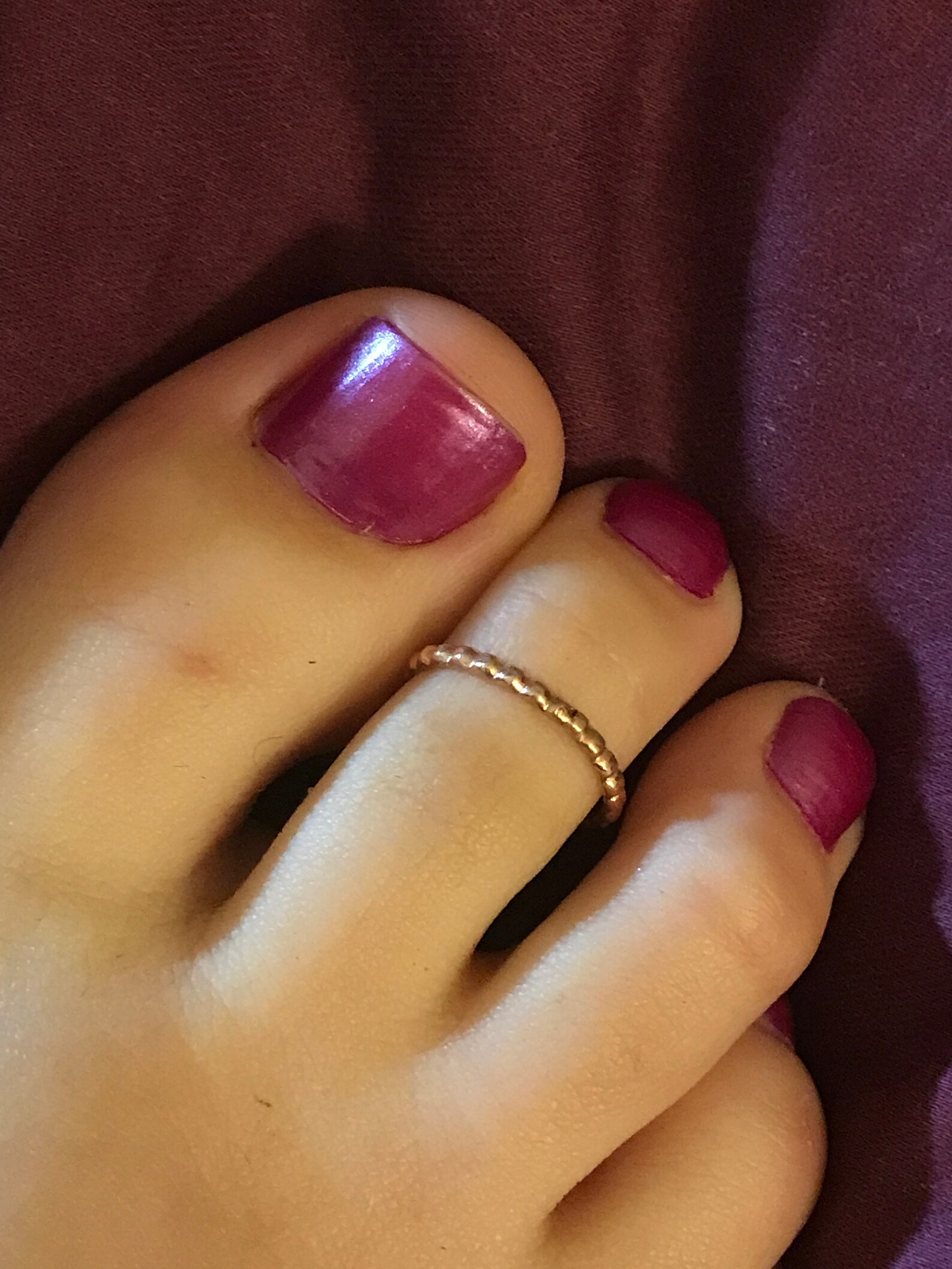 Beaded Fitted Toe Ring Midi Finger Ring Finger Ring in Etsy