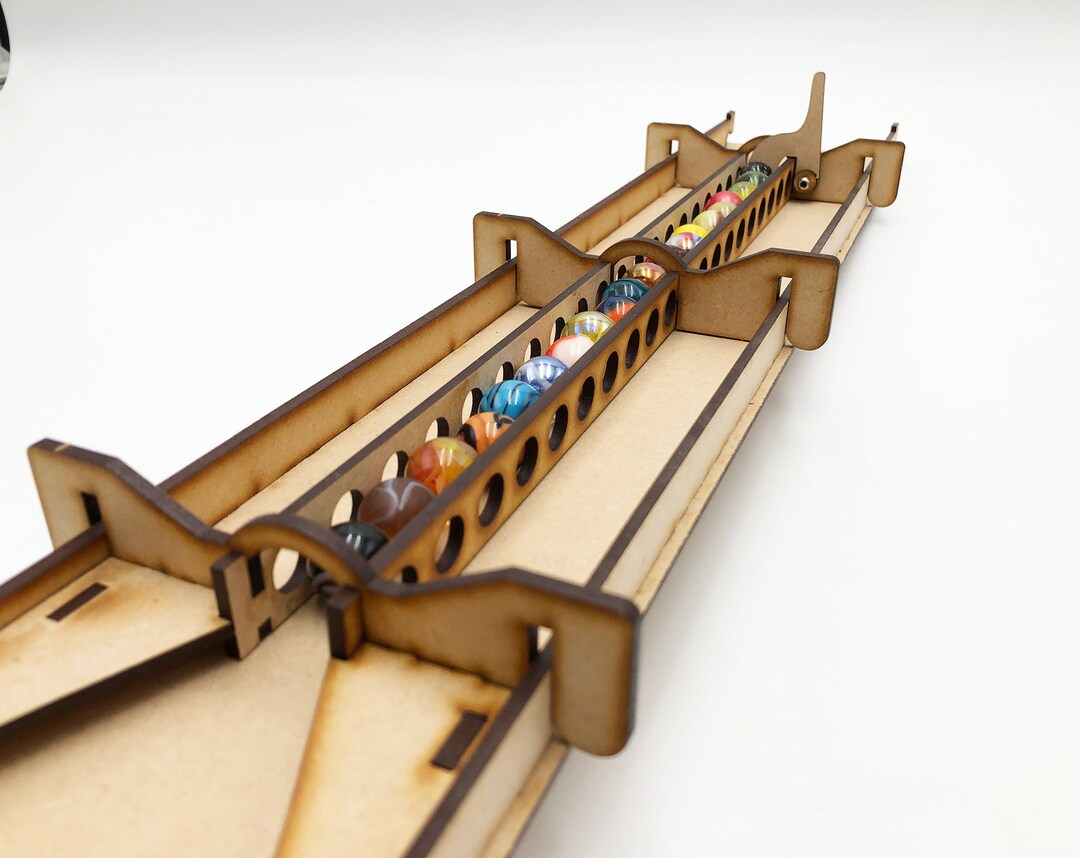 FINISHERS SHOOT - 20 Marbles, Marble Race Track Kit, A DIY Modular ...