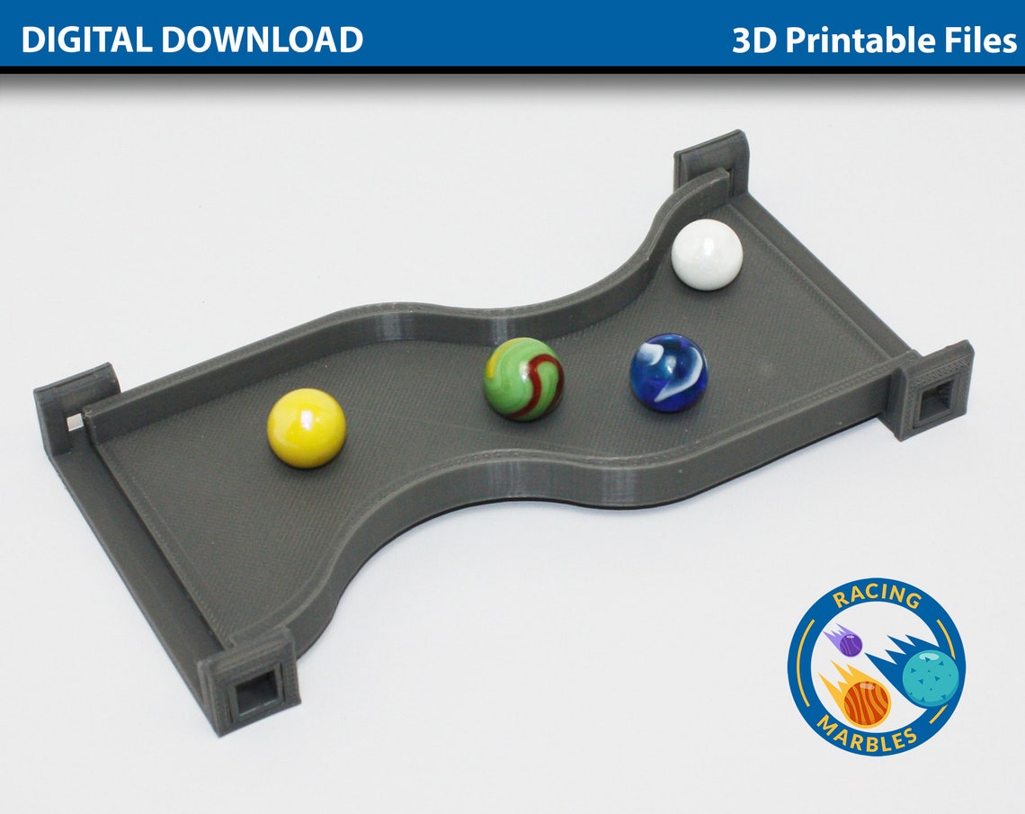 Marble Sports Racing System DIGITAL FILES for 3D Printing A Etsy