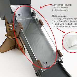 Materials for Track Riser & Speed Reducer - A Modular Marble Racetrack Toy