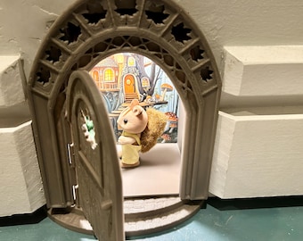 Whimsical Fairy Door: 3D Printed Miniature Gnome House Decor