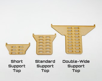 TRACK SUPPORT TOP - 6 pack, Marble Race Track Kit, A Diy Modular Marble Racetrack Toy, Stem Toy, Marble Racing, Marble Sports