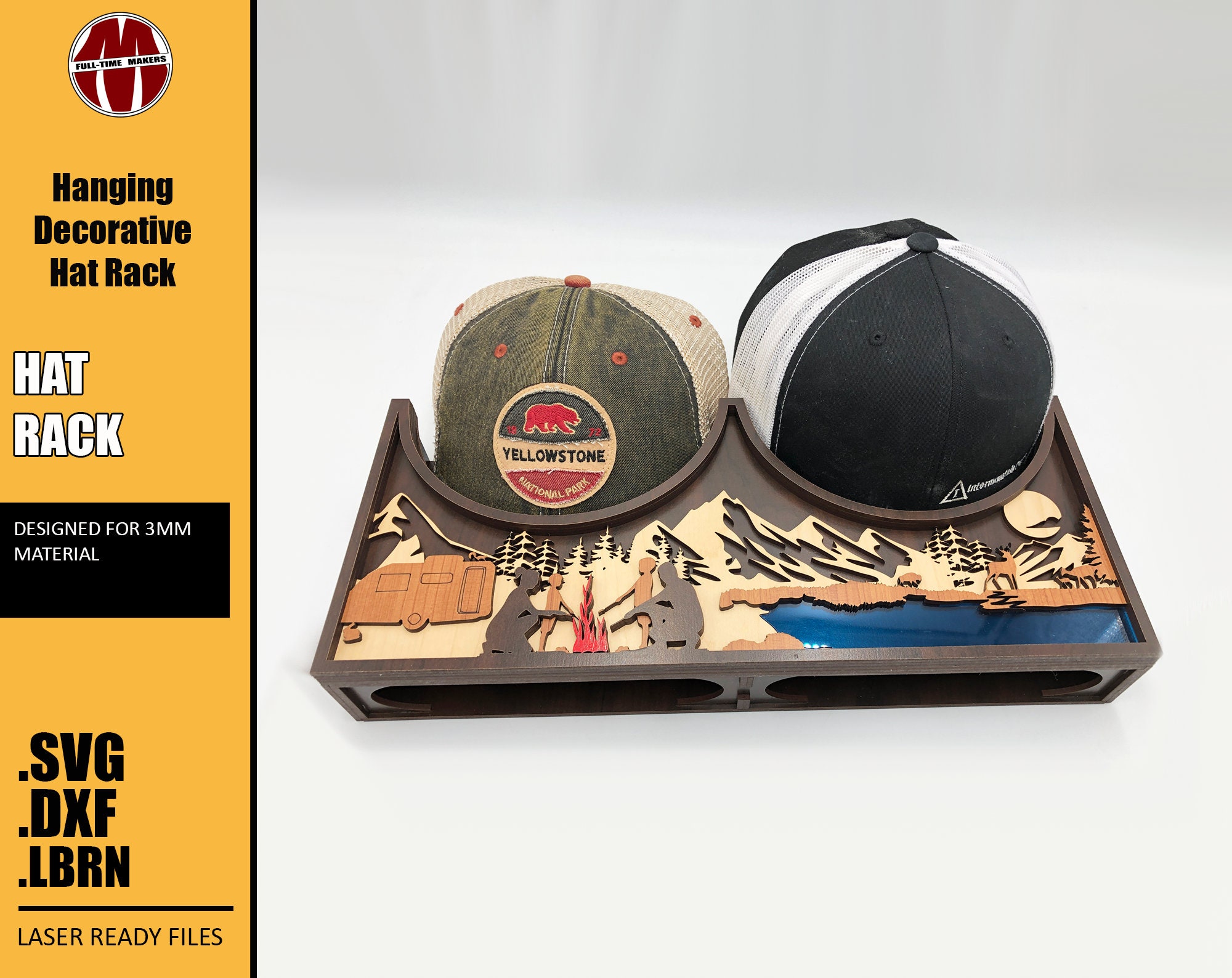 Decorative Hat Holder a New Hat Shelf Hat Rack Design Etsy