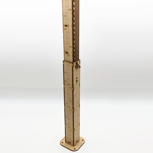 Soporte ajustable para pista de carreras de canicas MARBLTRAK (17" - 31"/44 cm - 79 cm) – Accesorio adicional MARBLTRAK (Kit de bricolaje)