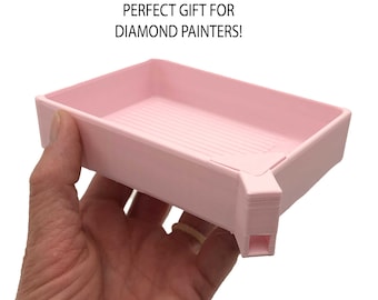 3D Printed Diamond Painting Tray: Colorful Craft Organizer, Gift for Crafter