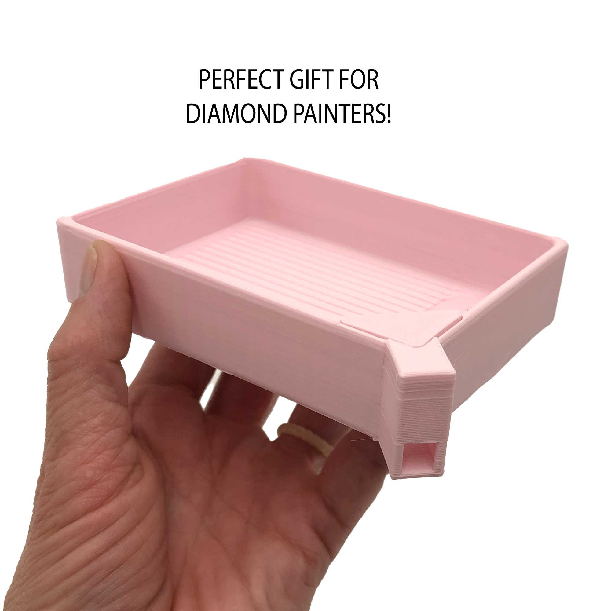 6 Pcs Diamond Painting Trays, Plastic Bead Sorting Trays, Purple Diamond  Art Trays Kit Tools, Storage Container Trays for Rhinestone and  Accessories(6