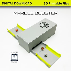 3D-utskrivbar MARMORBOOSTER - En marmorboosterlåda redo för elektronik och hårdvara.