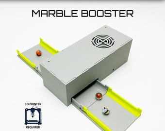 3D druckbare MARMOR BOOSTER - Eine Marmor Booster Box für Elektronik und Hardware.