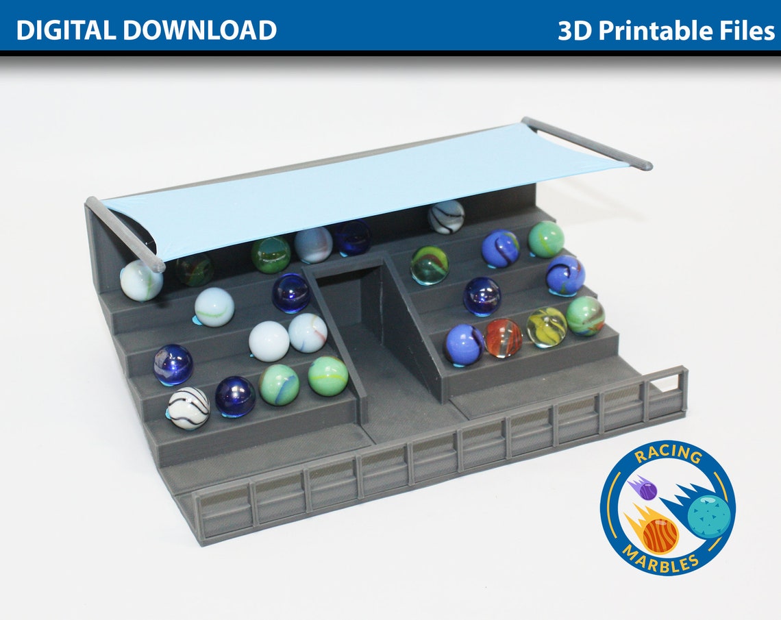 Marble Sports Racing System DIGITAL FILES for 3D Printing A - Etsy