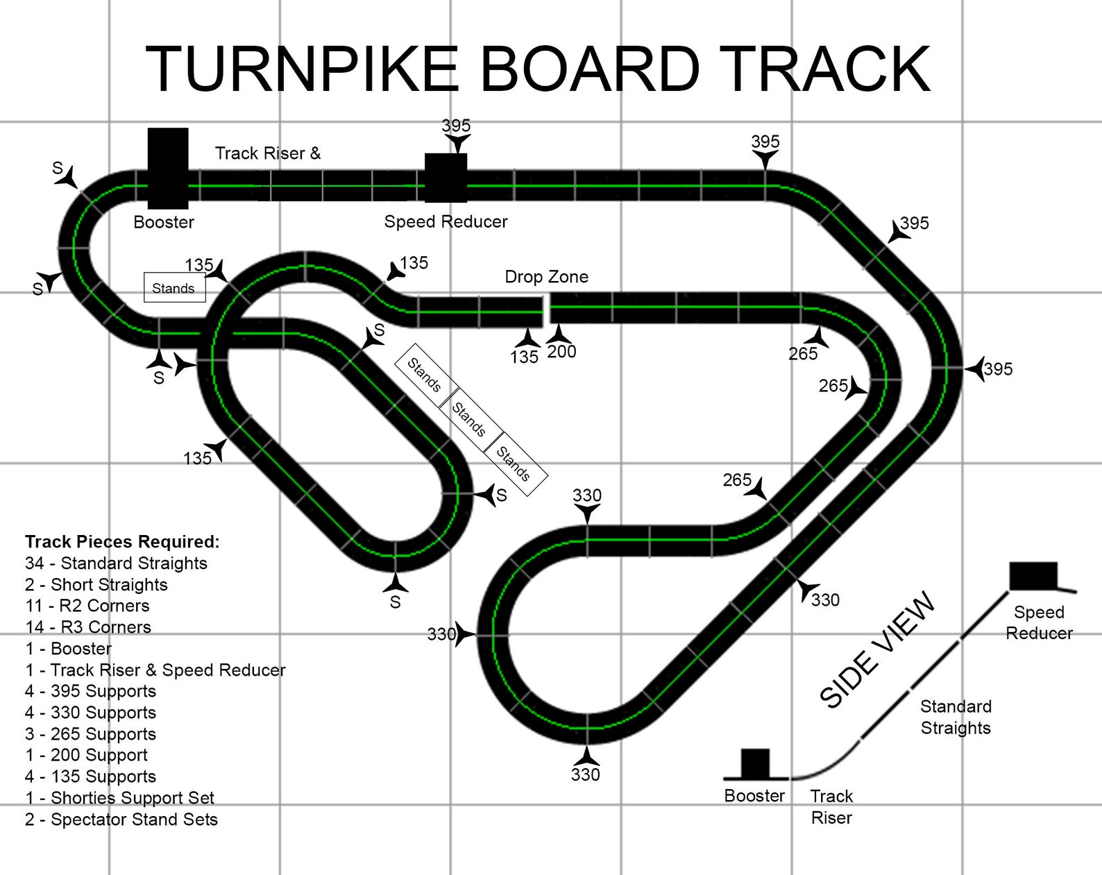 MARBLE RACETRACK turnpike Board Track Kit A Etsy