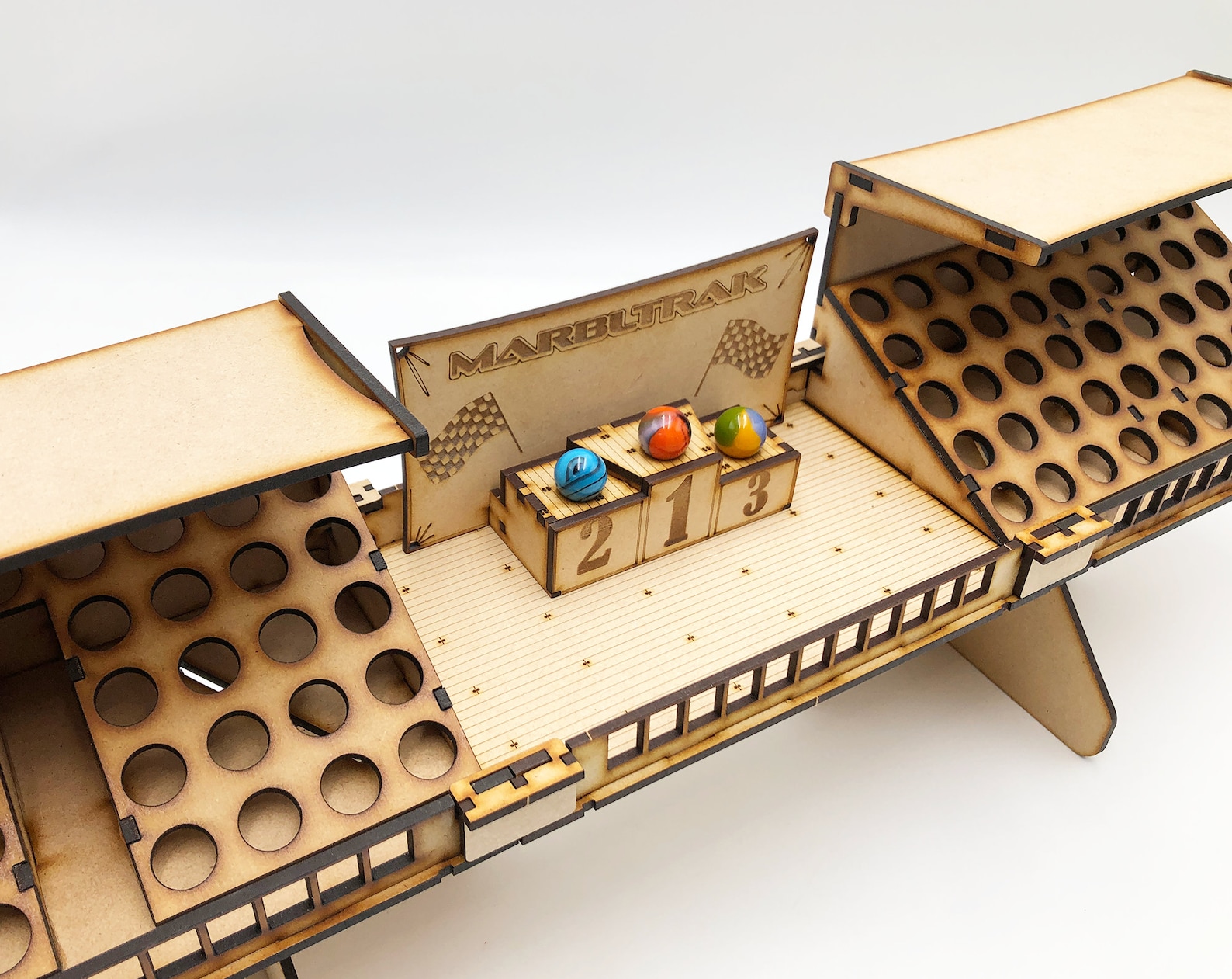 SPECTACTOR STANDS PLATFORM Add-on Marble Race Track Kit A - Etsy