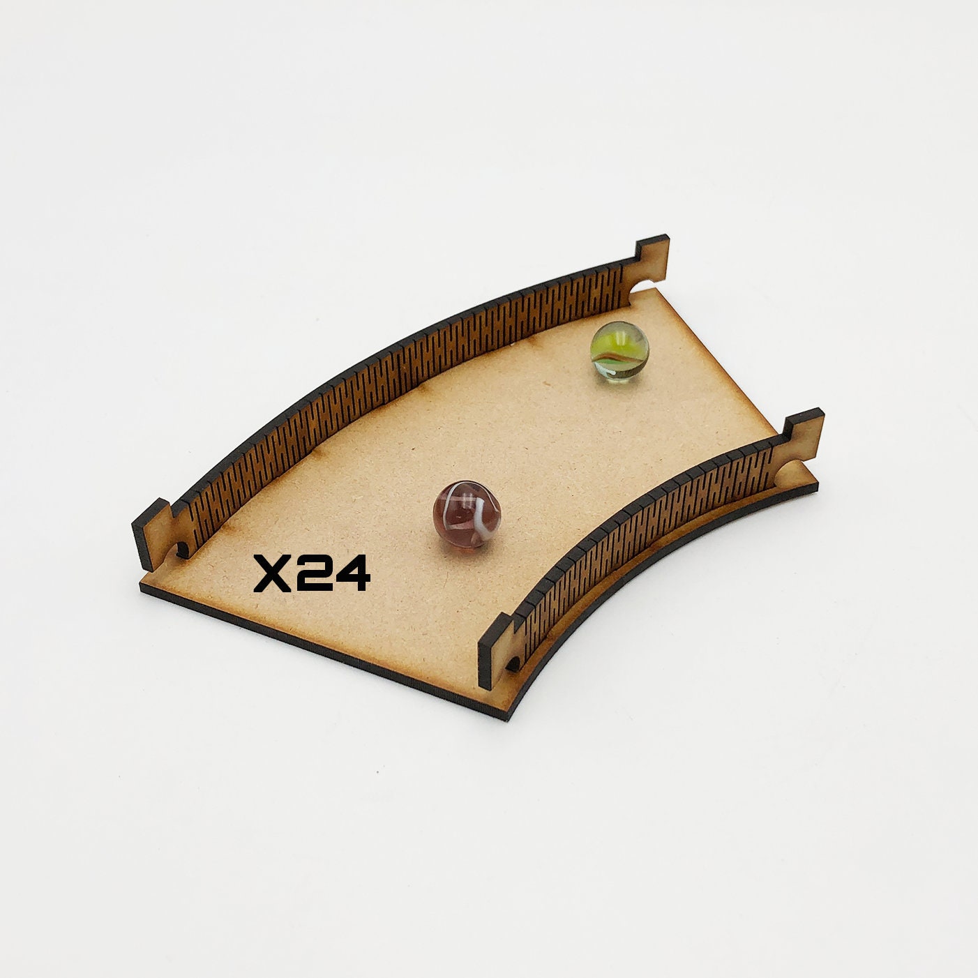 MARBLE RACING SET - Entry Level Downhill Marble Racing System: A ...