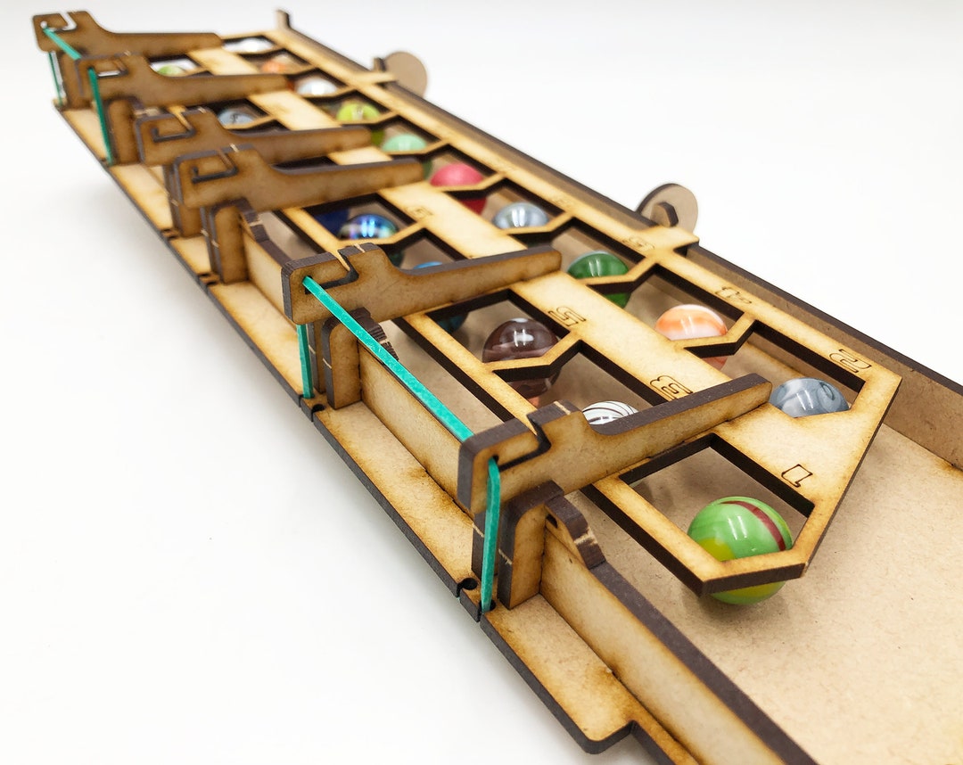 STARTING GRID 20 Marbles, Marble Race Track Kit, A DIY Modular Marble