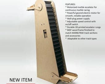 MARMORRULLTRAPPA för MARBLTRAK, Kulbana, Leksak, Kulspel, Kulsport