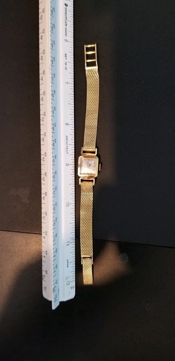 18k gold omega watch vintage manual - image 3