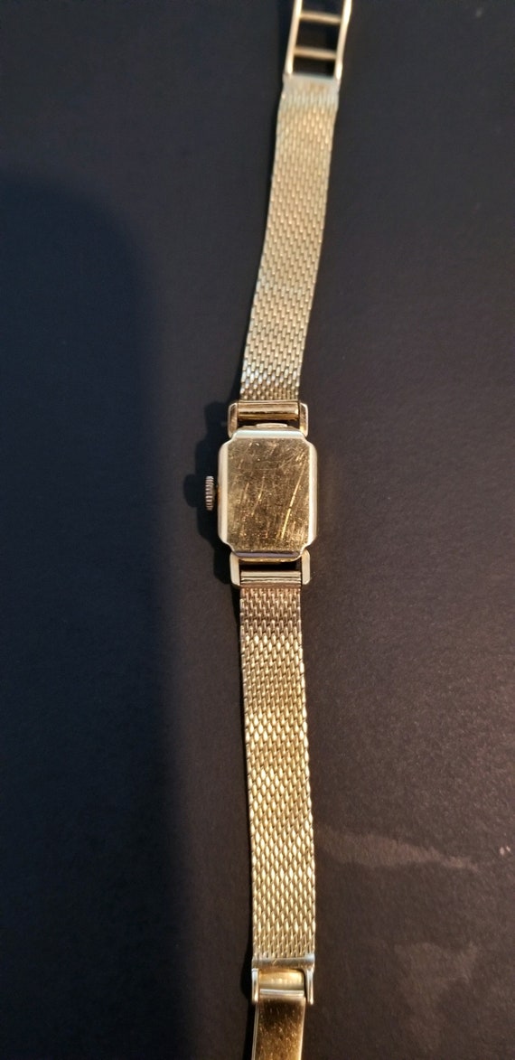 18k gold omega watch vintage manual - image 2