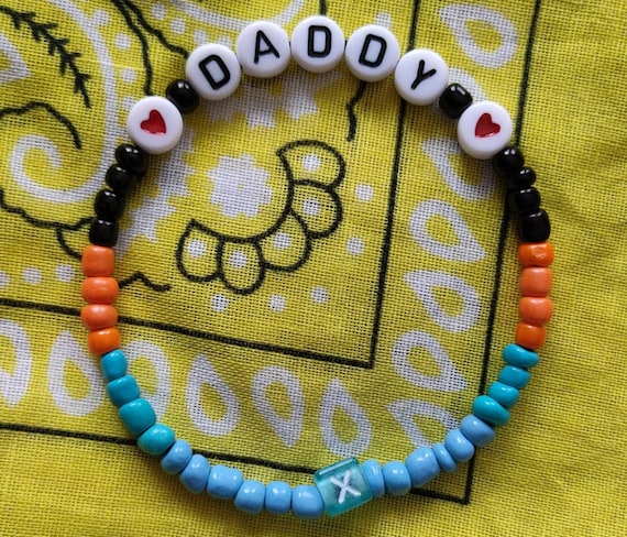 Daddy cheap bead bracelet
