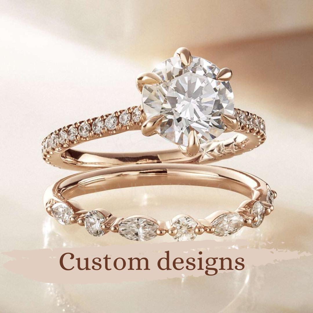 Orecchini Pendenti In Argento 925 Con Moissanite 2 Ct, Placcati Oro Bianco 14K, Vintage