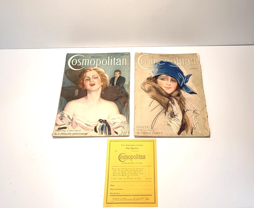 RARE Antique Cosmopolitan 