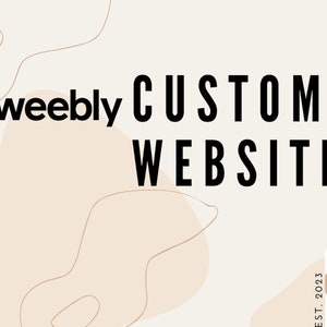 Sito Web personalizzato Weebly - Sito Web Weebly - Design Weebly - Progettazione sito Web - Sito Web personalizzato - Sviluppo Weebly - Sviluppo sito Web
