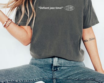 Severance Macrodata Refinement Comfort Colors® Shirt, LUMON Shirt, Macrodata Shirt, TV Show Inspired Shirt, defiant jazz time