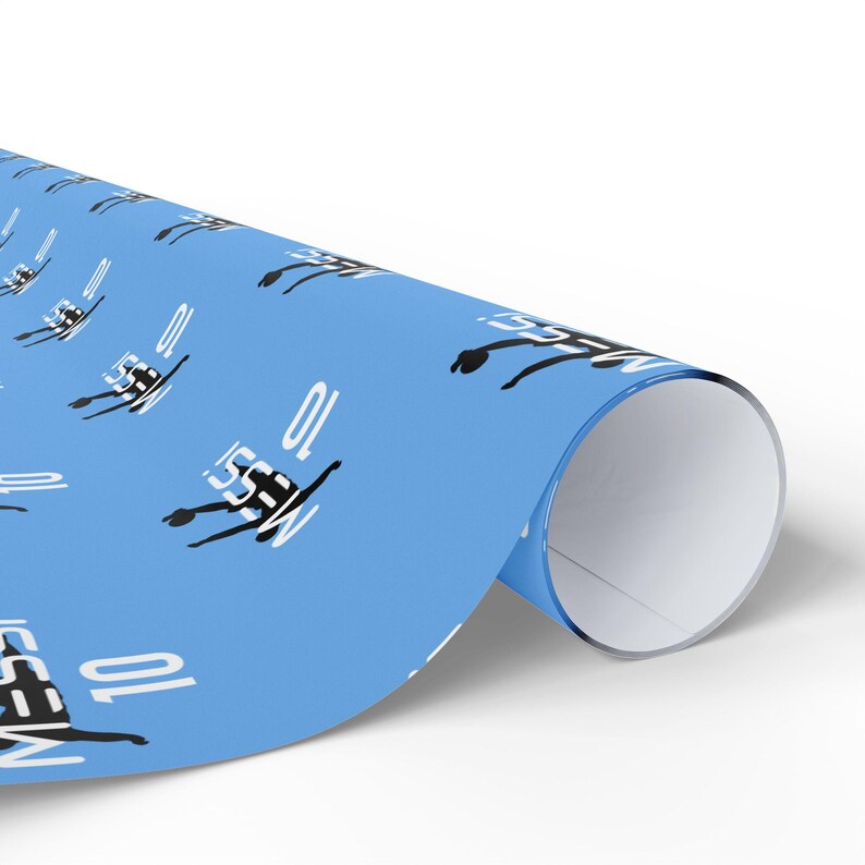 Papel de regalo de Lionel Messi: regalo para aficionados al fútbol y aficionados de Argentina imagen 6
