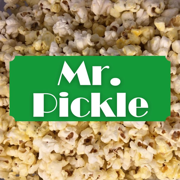 Mr. Pickle - Small Batch Gourmet Popcorn Dill