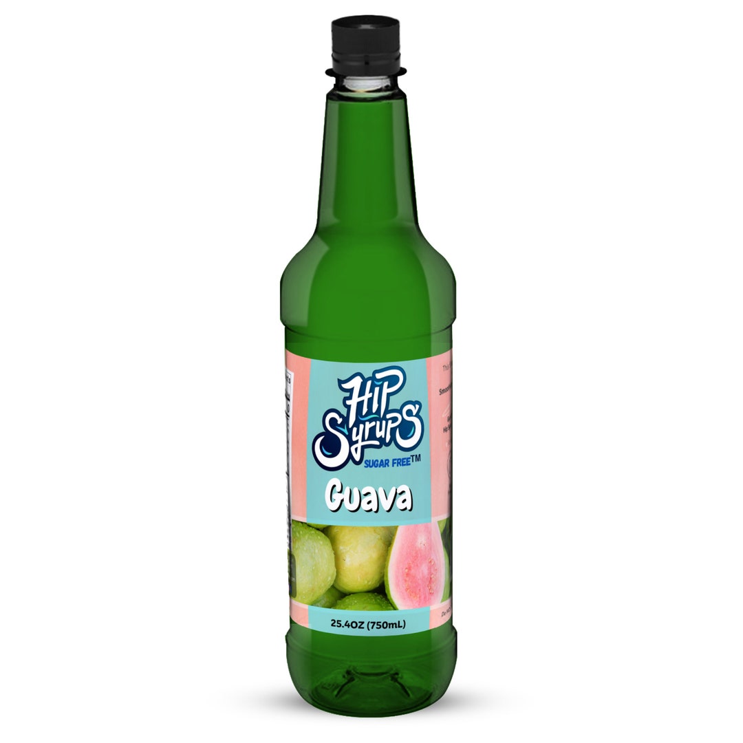 Hip Syrups Guava Sugar Free Simple Syrup Designed for Water Etsy